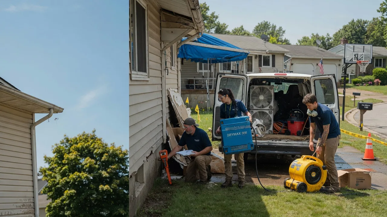 Ceiling Leak Cleanup in Harrison, NY near me